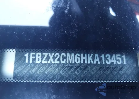 2017 Ford Transit-350 Xl z USA, uszkodzony, nr VIN 1FBZX2CM6HKA13451